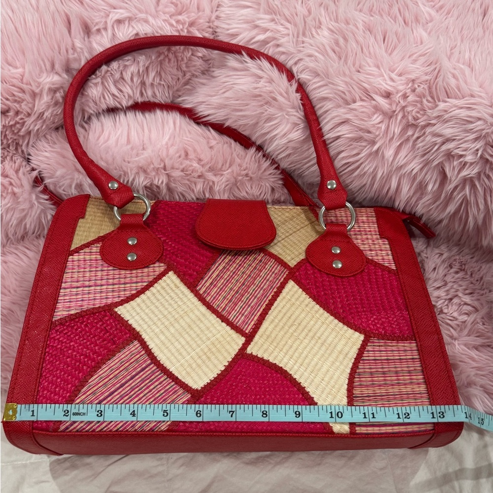 NWOT Woven Shoulder Bag - Picture 5 of 7